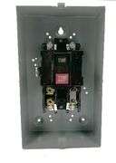 NEW - General Electric CR1062S2AAP2000 Manual Motor Starter 2P 1PH 600V NEMA 1 Push Button