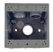 NEW - YAGI 2IHD5-3 Outlet Box 2 Gang 5 Hole 1 Inch