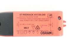 NEW - Osram ET-REDBACK 40/230-240 Electronic Transformer 240V 40W 50Hz Leading and Trailing Edge