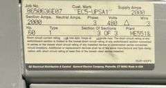USED - GE Spectra Series Switchboard 2000A 480V 3PH 3W 60Hz Type 1
