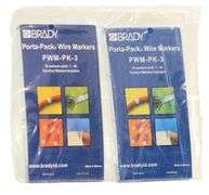 NEW - Pkg of 10 Brady PWM-PK-3 Wire Markers: 1-45