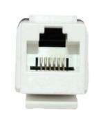 NEW - Ideal 89-780WH CAT3 Keystone Voice/Phone Jack