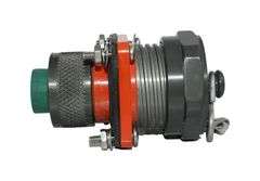 USED - Pyle Amphenol ZREP Square Flange Receptacle 17-Pin