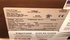 NEW - Thermal Edge NE0504864XJ4 Air Conditioner 460V 1.9A 60Hz 5000BTU/H Stainless