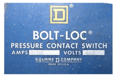 USED - Square D BLO34120 Bolt-Loc Pressure Contact Switch 1200A 480V 3P 3PH 60HZ Fusible