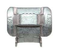 NEW - Pkg of 25 Site Pro 1 BU254-25 Banding Buckles 1/2""""