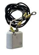 USED - General Electric 9L15ECC001 Tranquell Surge Arrester 650V 3P 4W White Ground