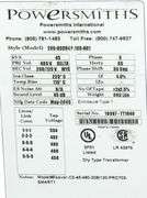 NEW - Powersmiths International 200-000642-100-A01 Transformer 45KVA PV:480 SV:208/120