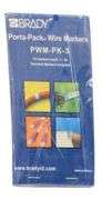 NEW - Pkg of 10 Brady PWM-PK-3 Wire Markers: 1-45