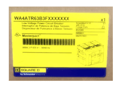 NEW - Square D NW08H1 Breaker WA4ATR63B3FXXXXXXX 800A 635V 3P 3PH 50/60Hz 65kA