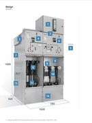 NEW - Siemens 8DJH 36 MEDIUM-VOLTAGE SWITCHGEAR Gas Insulated for Secondary Distribution Systems