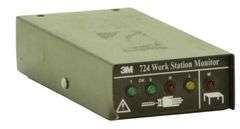 USED - 3M 724 Work Station Monitor 25Vdc 50mA Test Volt