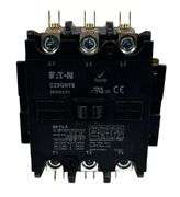 NEW - Eaton C25GNY8 Definite Purpose Contactor w/ Auxiliary Switch 90A 600V 110-120VAC 3P