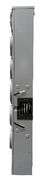 NEW - Siemens WMM51125R Meter Stack 1200A Main 125A Branch 240V 1PH 3W 5 Meter Pos Ringless Cover