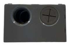NEW - YAGI 2IHD5-3 Outlet Box 2 Gang 5 Hole 1 Inch