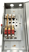 USED - Eaton DH366FRK Disconnect 600A 600V 200HP 3P 3W NEMA 3R Class H Fusible Heavy Duty