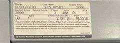 USED - GE Spectra Series Switchboard 2000A 480V 3PH 3W 60Hz Type 1