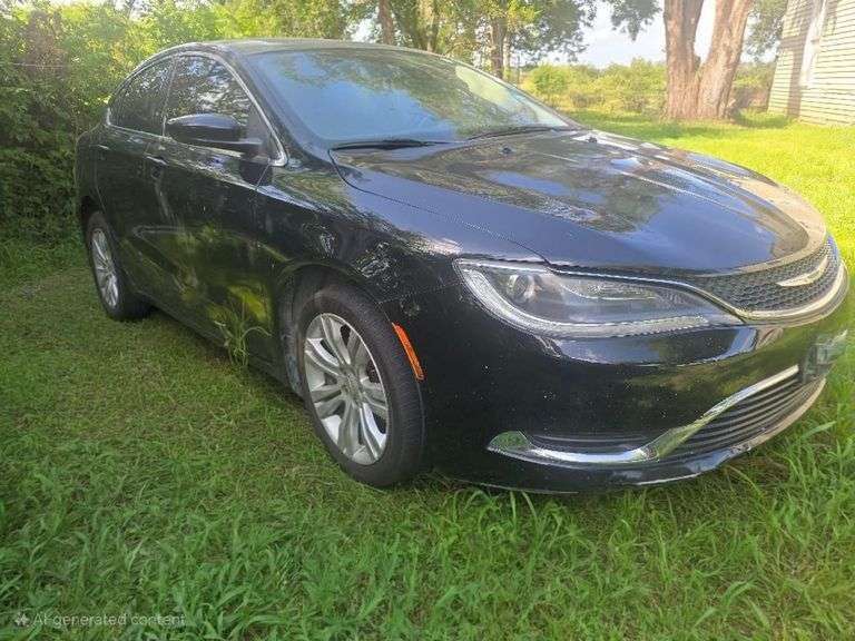 2015 CHRYSLER 200 VIN# 1C3CCCAB7FN737816 NO KEY HAS VSF PACK SEE DESCRIPTION