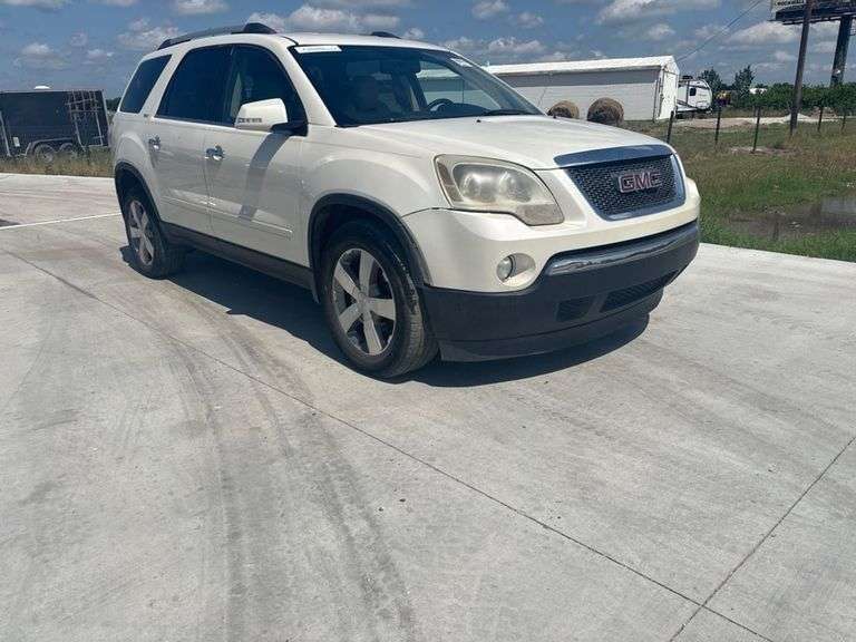 2012 GMC ACADIA VIN# 1GKKRRED5CJ269774 HAS KEY HAS TITLE RUNS AN DRIVES SEE DESCRIPTION