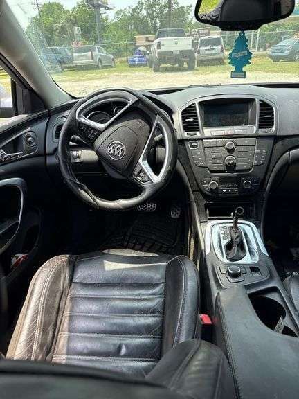 2012 BUICK REGAL VIN# 2G4GV5GV4C9215174 NO KEY HAS TITLE SEE DESCRIPTION