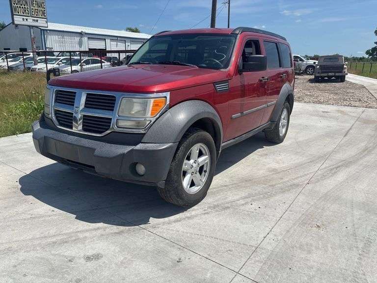 2007 DODGE NITRO VIN# 1D8GU28K67W720836 HAS KEY HAS TITLE RUNS AN DRIVES SEE DESCRIPTION