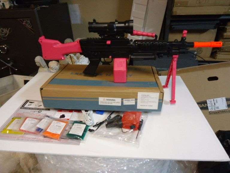 NEW! EXERCISE N PLAY GEL WATER BALL BLASTING TOY GUN