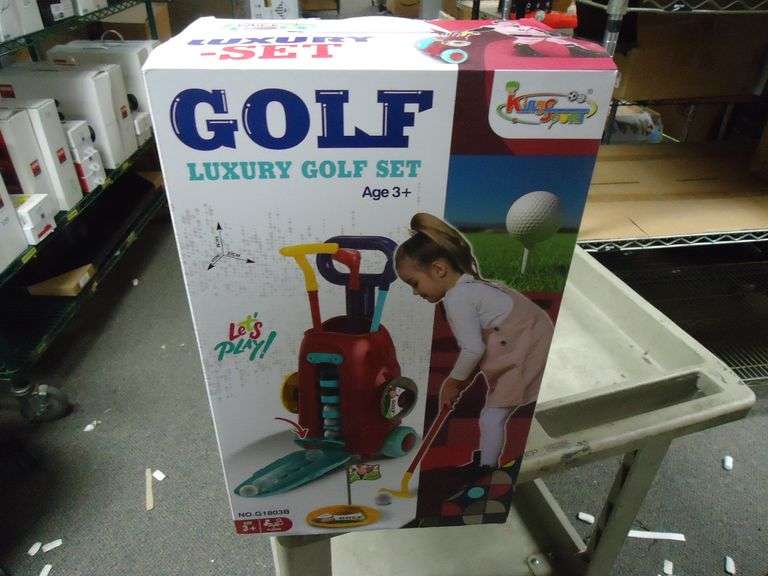 NEW! KIDS PLASTIC GOLF SET