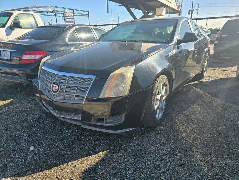 2009 CADILLAC CTS VIN# 1G6DF577490134395 NO KEY HAS TITLE SEE DES