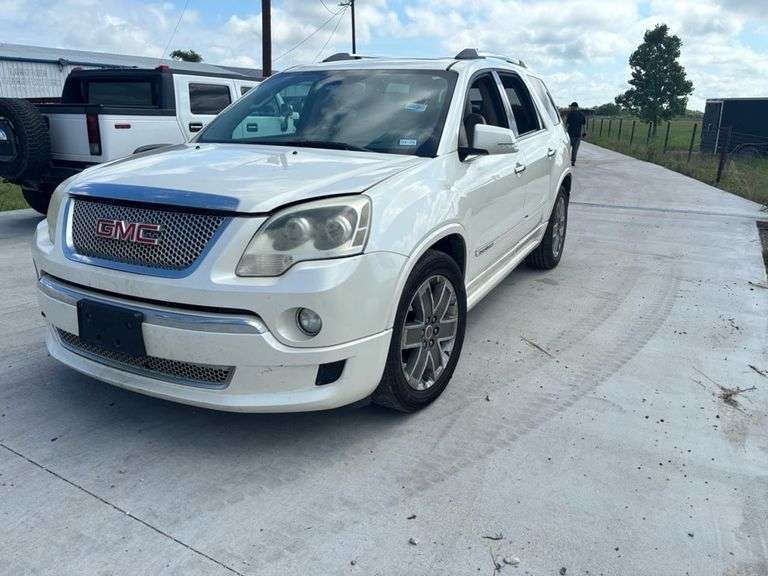 2012 GMC ACADIA VIN# 1GKKRTED4CJ293772 HAS KEY HAS TITLE RUNS AN DRIVES SEE DESCRIPTION
