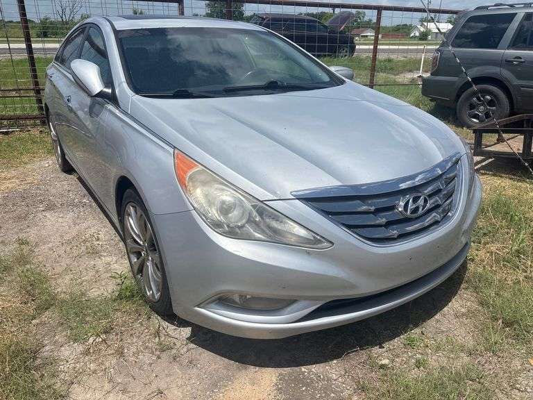 2011 HYUNDIA SONATA VIN# 5NPEC4AC2BH050059P NO KEY HAS TITLE SEE DESCRIPTION