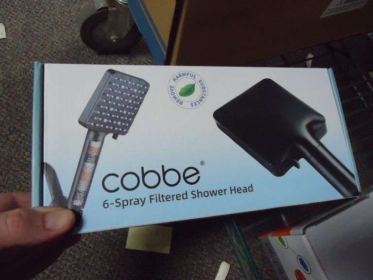 COBBE 6-SPRAY FILTERED SHOWER HEAD