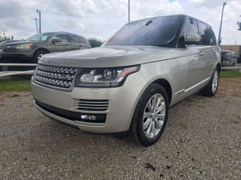 10% BUYERS PREMIUM 2016 LAND ROVER RANGE ROVER HSE VIN# SALGS2VFXGA249355 HAS KEY HAS TITLE RUNS AN DRIVES SEE DESCRIPTION