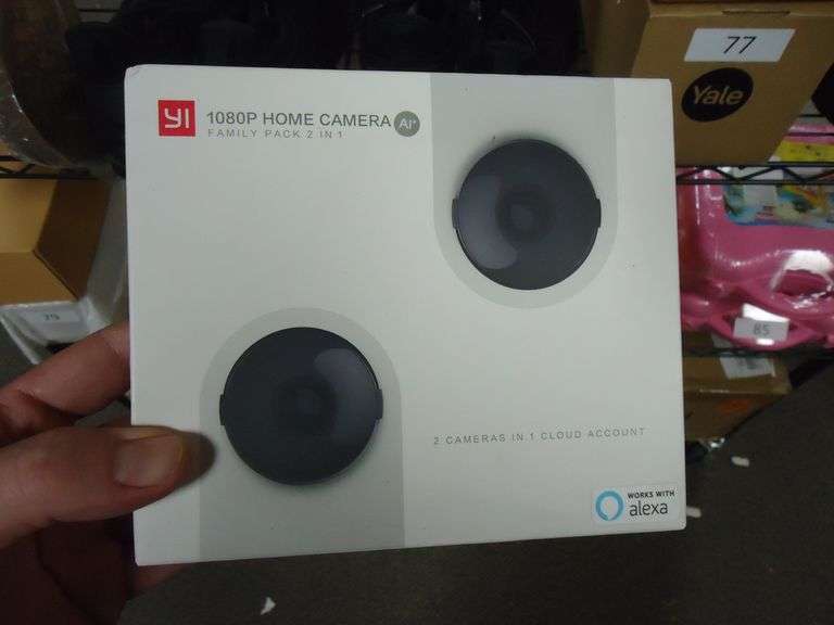 NEW! YI 1080P HOME CAMERA FAMILY PACK. 2 CAMERAS