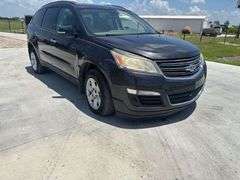 2013 CHEVY TREVERSE VIN# 1GNKRFED2DJ180411 HAS KEY HAS TITLE RUNS AN DRIVES SEE DESCRIPTION