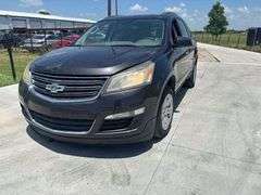 2013 CHEVY TREVERSE VIN# 1GNKRFED2DJ180411 HAS KEY HAS TITLE RUNS AN DRIVES SEE DESCRIPTION