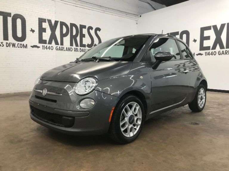 2013 FIAT 500 VIN# 3C3CFFAR6DT529302 HAS KEY HAS TITLE RUNS AN DRIVES