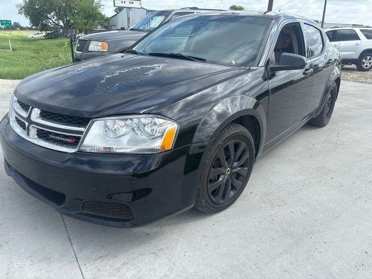 2012 DODGE AVENGER VIN# 1C3CDZAB9CN221162 HAS KEY HAS TITLE RUNS AN DRIVES SEE DESCRIPTION
