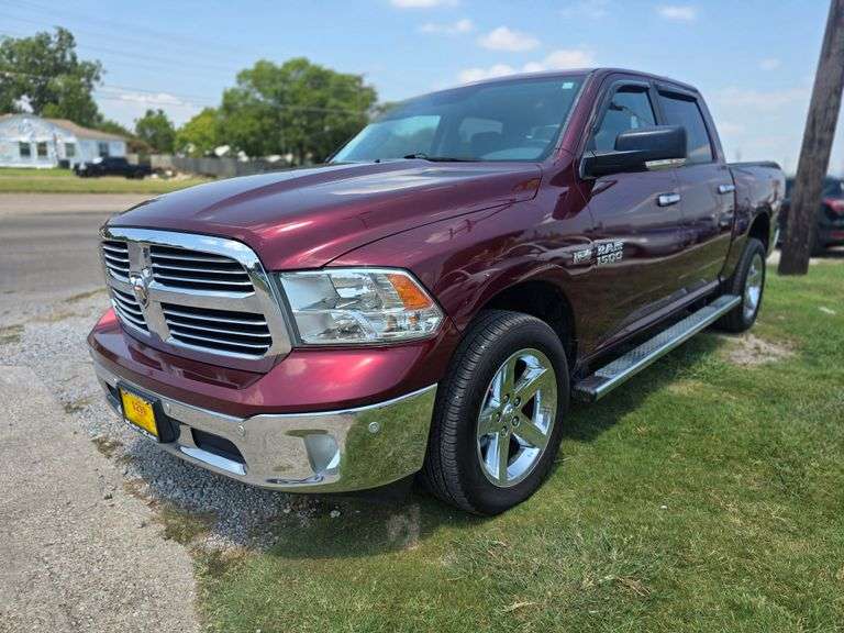 2016 RAM BIGHORN 4X4 1500 VIN# 1C6RR7LT6GS255866 HAS KEY HAS TITLE RUNS AN DRIVES SEE DESCRIPTION