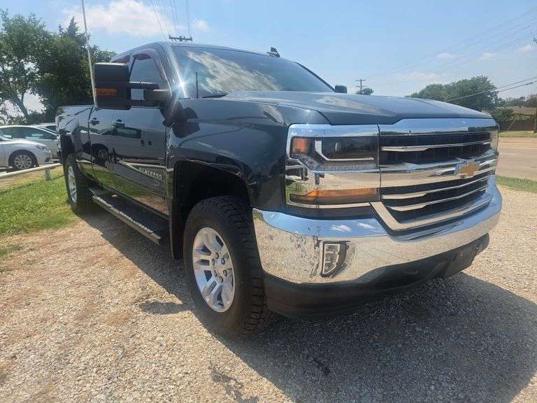 2018 CHEVY SILVERADO VIN# HAS KEY HAS TITLE RUNS AN DRIVES SEE DESCRIPTION