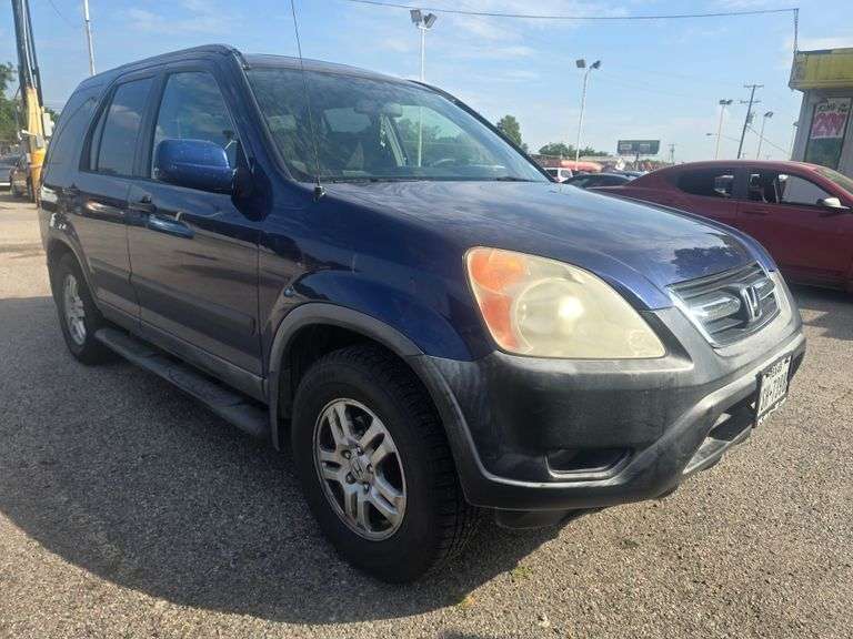 2004 HONDA CRV VIN# JHLRD78834C043074 HAS KEY HAS TITLE RUNS AN DRIVES SEE DESCRIPTION