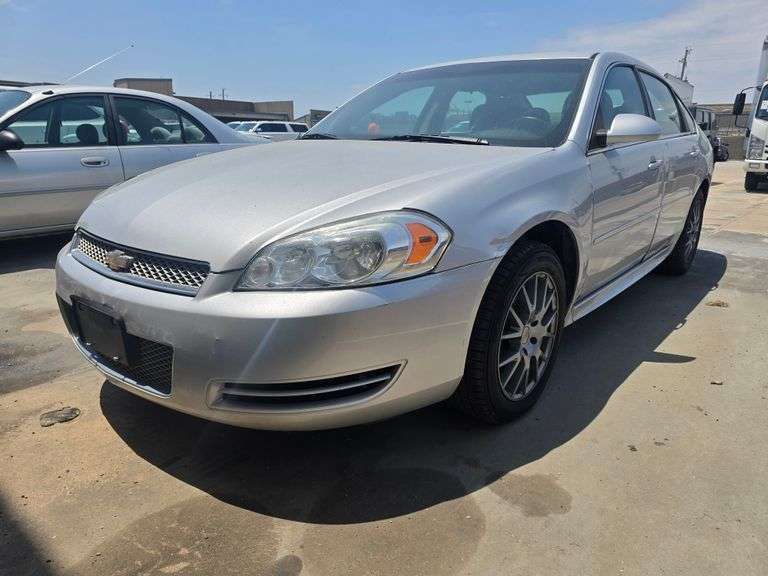 2012 CHEVY IMPALA VIN# 2G1WG5E3XC1110352 HAS KEY HAS TITLE RUNS AN DRIVES SEE DESCRIPTION