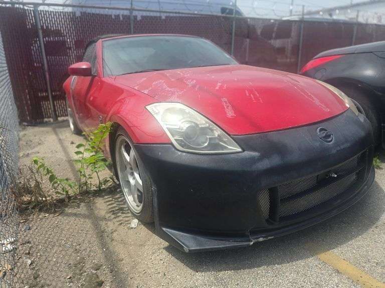 2007 NISSAN 350Z VIN# JN1BZ36A87M651074 HAS KEY HAS TITLE RUNS AN DRIVES SEE DESCRIPTION