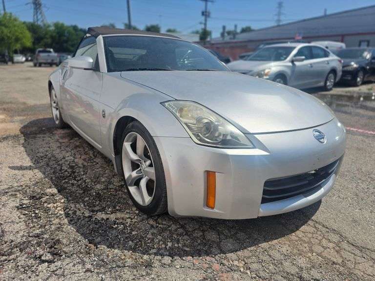2008 NISSAN 350Z VIN# JN1BZ36A38M851457 HAS KEY HAS TITLE RUNS AN DRIVES SEE DESCRIPTION