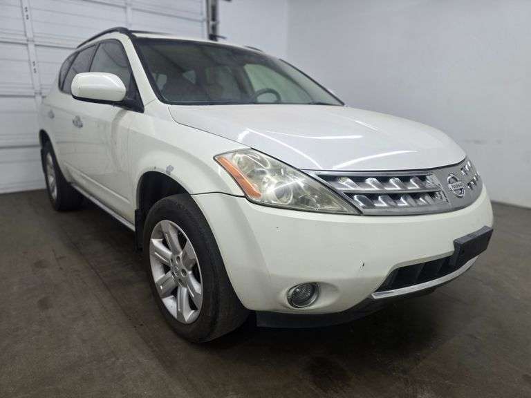 2006 NISSAN MURANO VIN# JN8AZ08T46W410707 HAS KEY HAS TITLE RUNS AN DRIVES SEE DESCRIPTION
