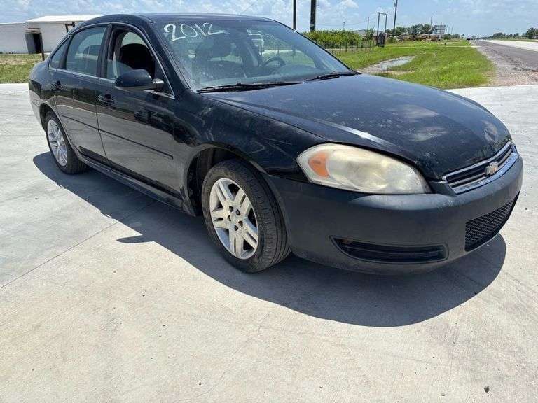 2012 CHEVY IMPALA VIN# 2G1WG5E38C1247855 HAS KEY HAS TITLE RUNS AN DRIVES SEE DESCRIPTION