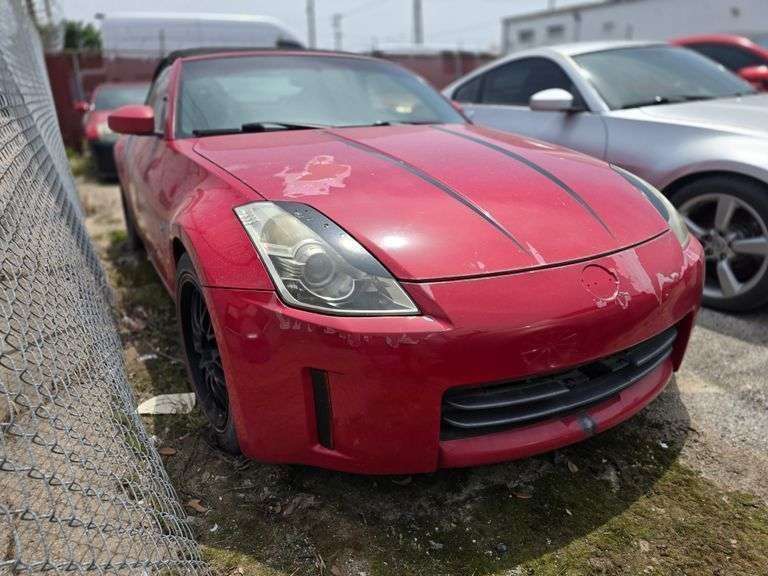 2006 NISSAN 350Z VIN# JN1AZ36D36M400354 HAS KEY HAS TITLE RUNS AN DRIVES SEE DESCRIPTION