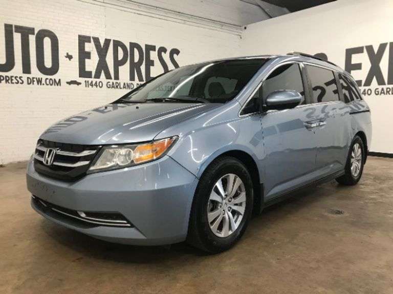 2014 HONDA ODYSSEY VIN# 5FNRL5H62EB129242 HAS KEY HAS TITLE RUNS AN DRIVES SEE DESCRIPTION