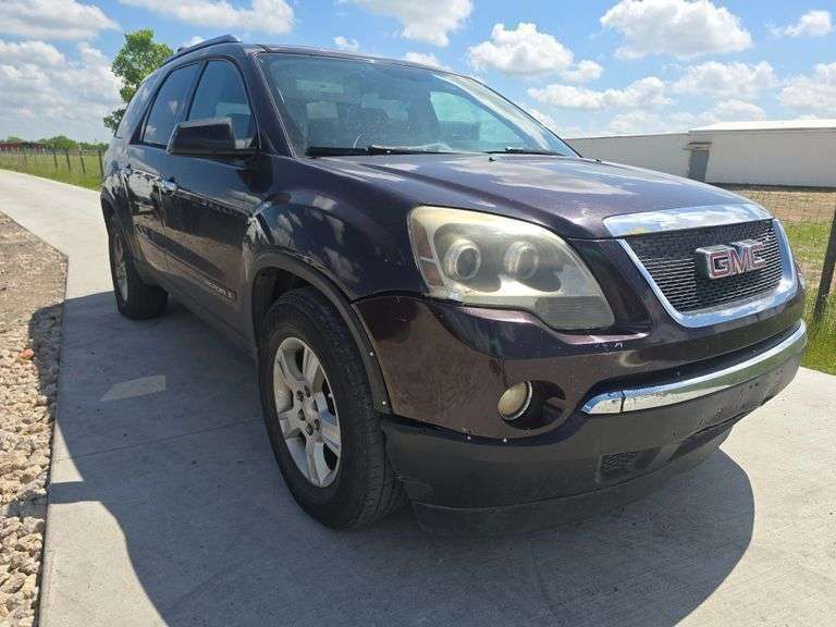 2008 GMC ACADIA VIN# :1GKER13798J114454 HAS KEY HAS TITLE RUNS AN DRIVES SEE DESCEIPTION