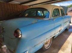 1953 FORD CUSTOMLINE VIN# A3DG196588 HAS KEY HAS TITLE RUNS AN DRIVES SEE DESCRIPTION