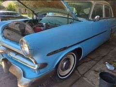 1953 FORD CUSTOMLINE VIN# A3DG196588 HAS KEY HAS TITLE RUNS AN DRIVES SEE DESCRIPTION